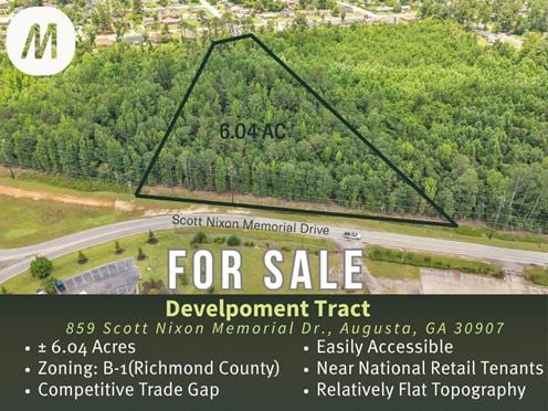 6.04 Acre Development Land