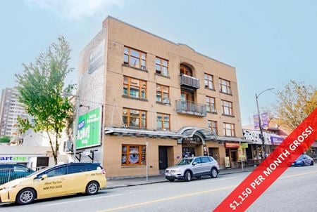 Photo of commercial space at 1026 1026 Davie Street in Vancouver
