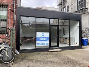 500 SF | 93 Verona St | Turn-key White Boxed Retail With All Glass Frontage For Lease