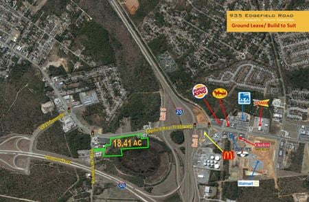 VacantLand space for Rent at 935 Edgefield Road in North Augusta