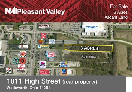Commercial space for Sale at 1011 High St in Wadsworth