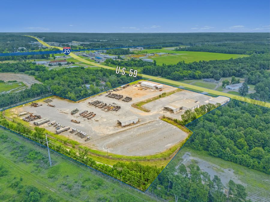 Office, Warehouses, and Wash-Bay on 19.2 Acres