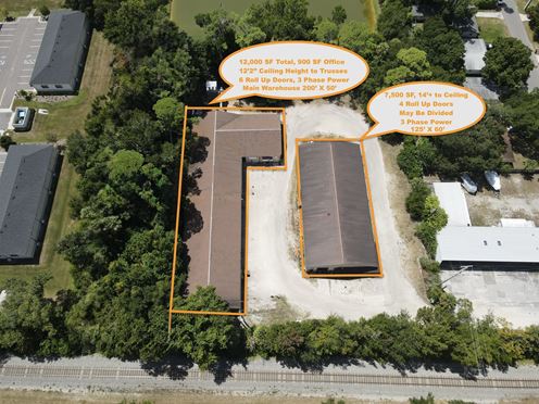 Port Orange Industrial-Two Buildings 7,500-19,500 SF