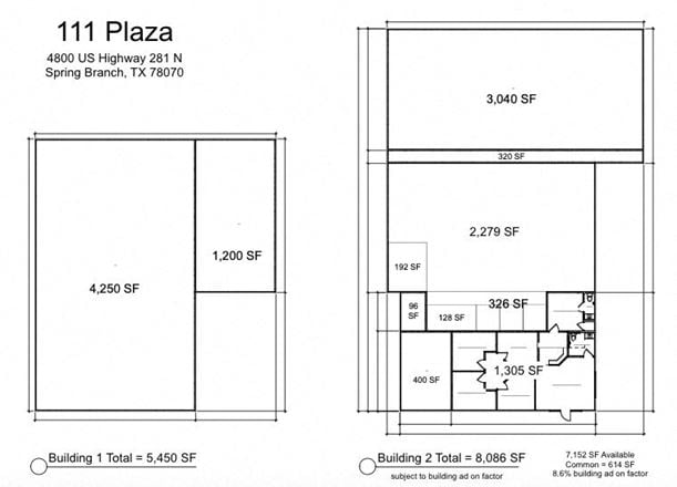 111 Plaza | Medical & Professional Office | HWY 281 Frontage | Bulverde, TX