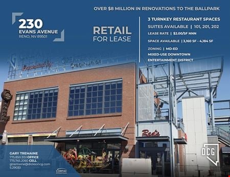 Retail space for Rent at 230 Evans Ave in Reno