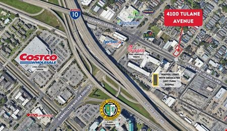 Retail space for Rent at 4001 Tulane Ave in New Orleans