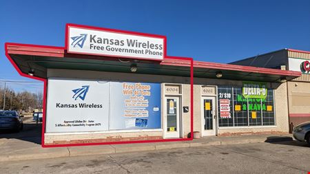 Retail space for Rent at 4002-4004 W. Central in Wichita