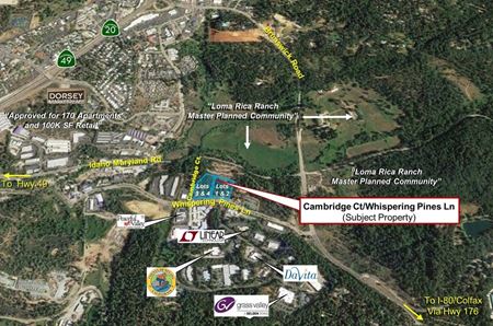 +-6 Acre 4-Lot Light Industrial / Office Land - Divisible! - Grass Valley