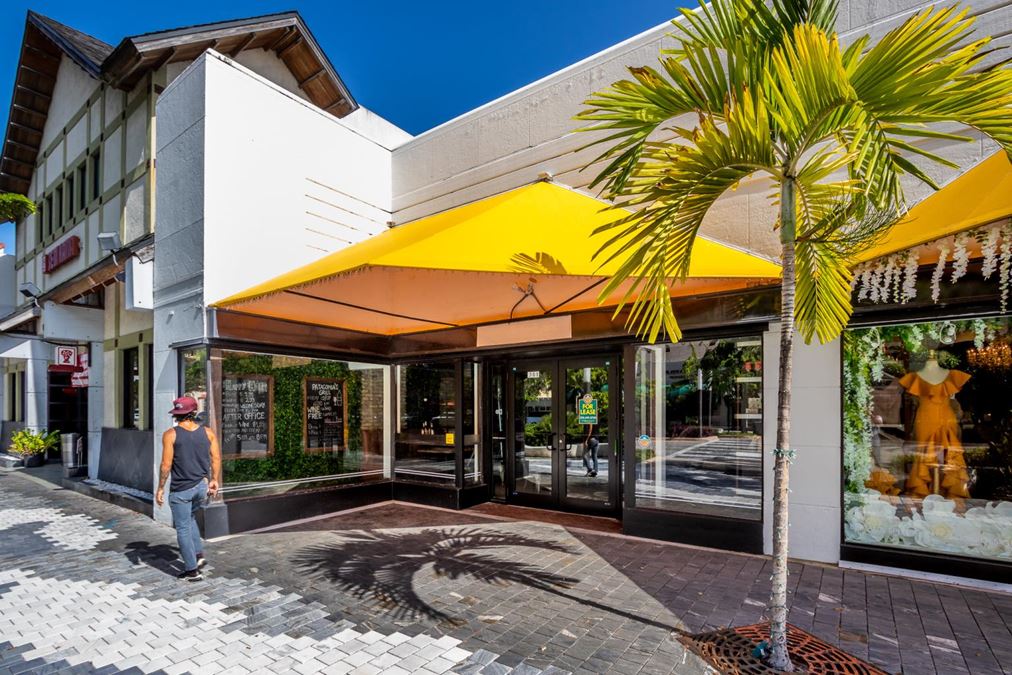 244 Miracle Mile, Coral Gables Restaurant Space For Lease