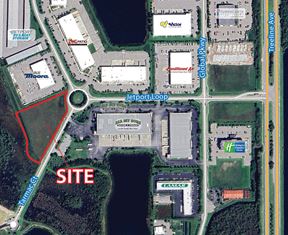3.3 AC of Commercial Land for Lease / B-T-S Opportunity