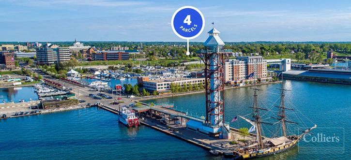 Investment Opportunity on Erie's Bayfront: Four Parcels Available for Sale (0.38 AC)