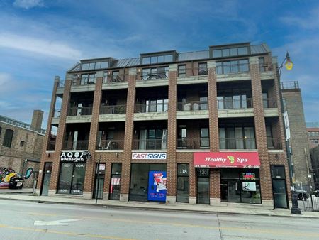 Photo of commercial space at 118 N Halsted Street in Chicago