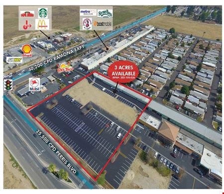 3 Acres of Land at Expressway Center - Perris