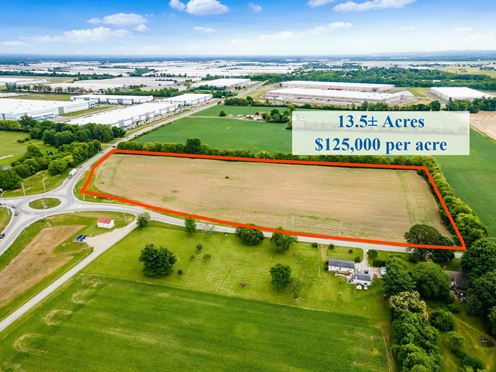 13.5± Acres Lockbourne Road
