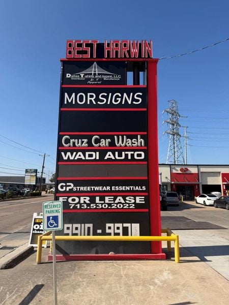 Retail space for Rent at 9910 Harwin Drive in Houston