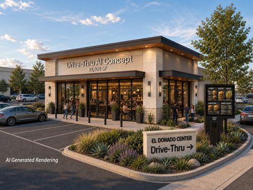 DRIVE-THRU PAD + RETAIL | El Dorado Center