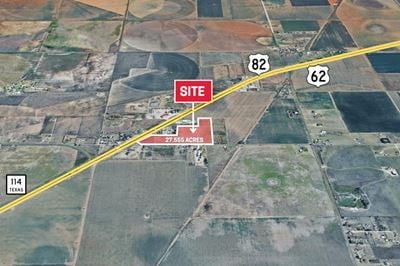 27.555 Acre Outdoor Stackyard Hwy 62-82 Lubbock, TX Lay-Down / Stack-Yard