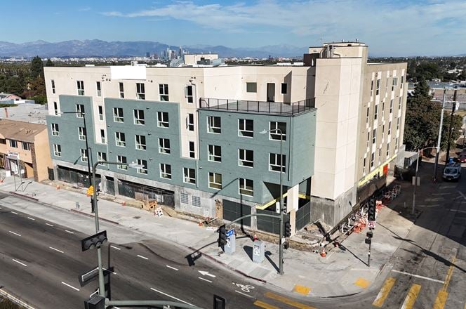 Street Visible Retail in New Mixed-Use Development