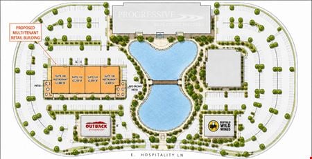 VacantLand space for Rent at  NWQ of E. Hospitality Lane and Harriman Place in San Bernardino