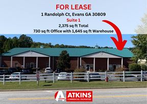 Class A Office/Warehouse Space in Evans