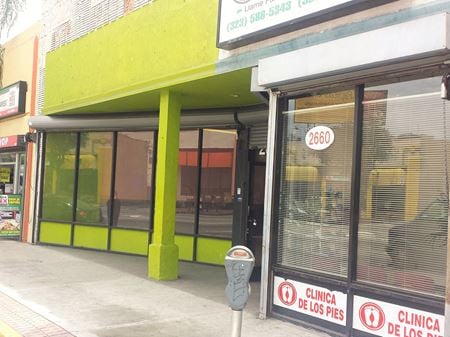 Retail space for Rent at 2662 E FLORENCE AVE in HUNTINGTON PARK