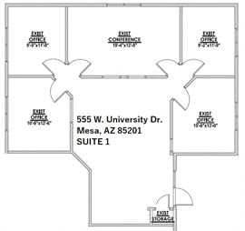 555 W University Dr