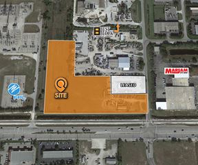 Industrial Outdoor Storage Site with Frontage on Alico Rd.