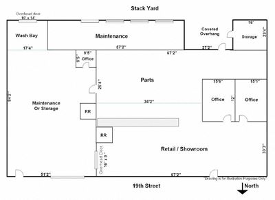 19th Street Service Location For Lease