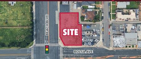 VacantLand space for Sale at 14972 Beach Blvd in Westminster