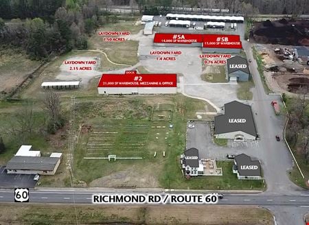Industrial space for Rent at 7812 Richmond Road in Toano