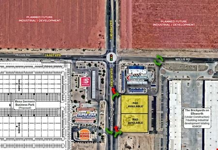 Photo of commercial space at Ellsworth Rd & Pecos Rd in Mesa