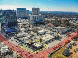Trophy Buckhead Village Retail Opportunity | 3 Buildings | Traffic Lit Corner | ± 0.3 Acres