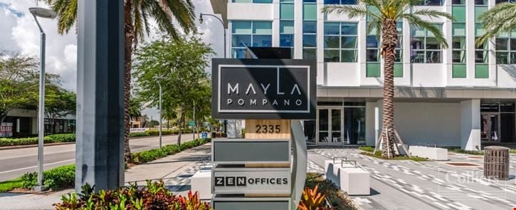 For Lease: Mayla Pompano retail spaces