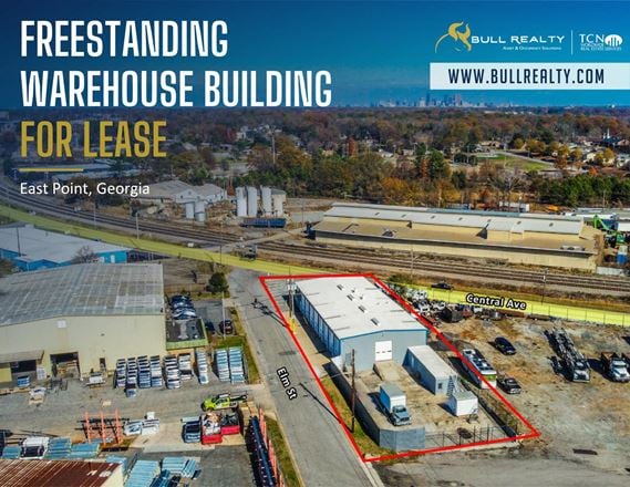 Freestanding Warehouse Building | ±8,050 SF | For Lease