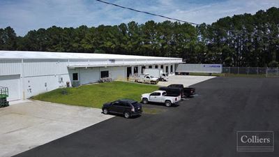 Warehouse with Outdoor Storage