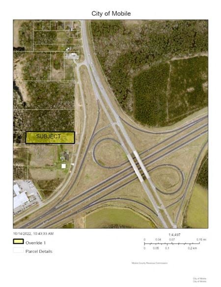 Land space for Sale at 7340 Interstate 10 Service Road in Mobile