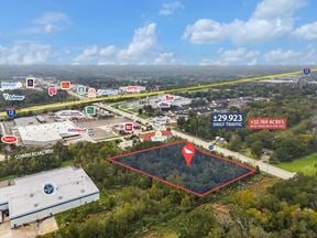 ±4.03 Acre Development Lot Near I-12 – Ideal for Retail