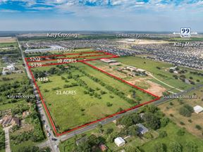 5-41 Acres: 5134 Katy Hockley Rd & Stockdick School Rd, Katy, TX 77493