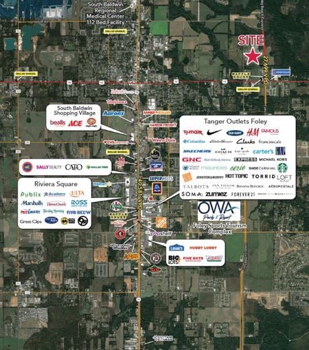 VacantLand space for Sale at 12950 Bender Rd in Foley