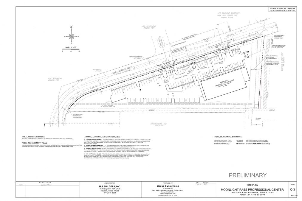 Approved Zoning for Medical, Child Learning Center or Multifamily