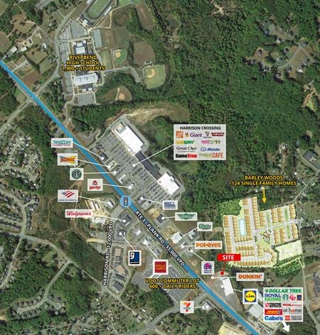 VacantLand space for Rent at 5457 Plank Rd in Fredericksburg