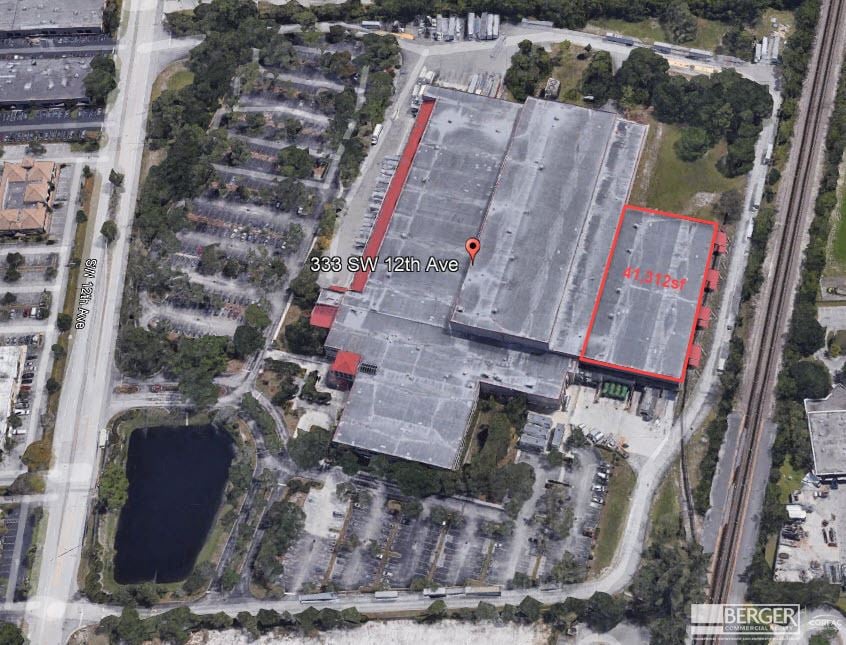 Sun Sentinel Warehouse Sublease