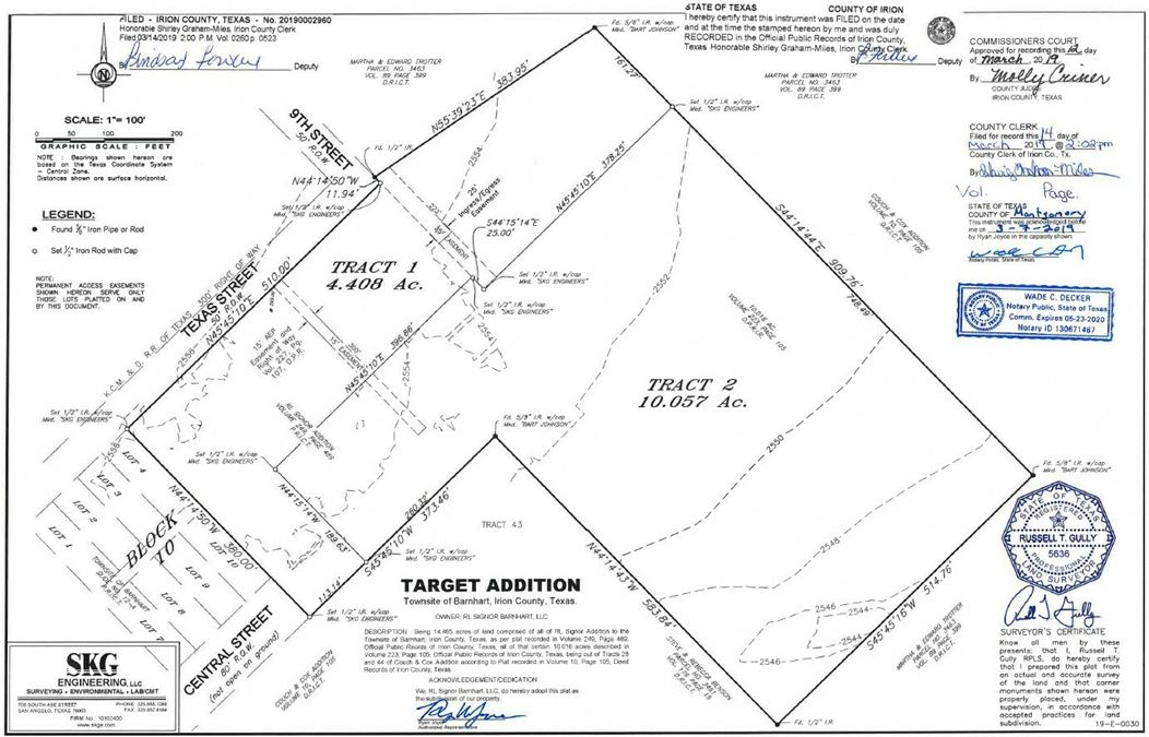 14.465 Acres - Previous Man Camp, Raw Land