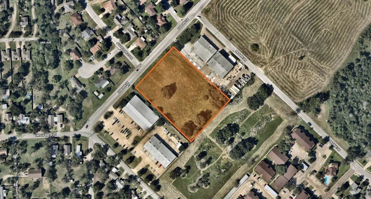 ± 2.36 Acres | 2402 & 2404 Osborn Lane | Bryan, TX