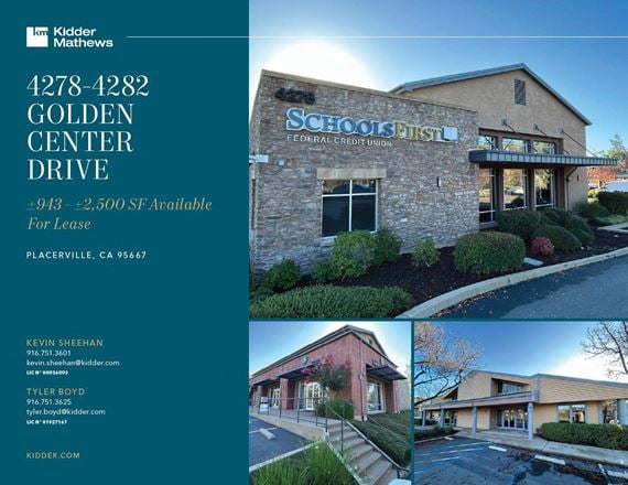 Retail space for Rent at 4278 golden center Dr in Placerville