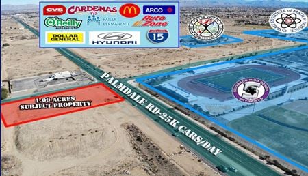 Photo of commercial space at Palmdale Rd & Cobalt Rd in Victorville