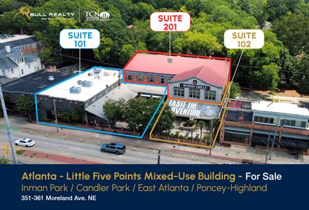 Retail space for Sale at 351 Moreland Ave NE in Atlanta