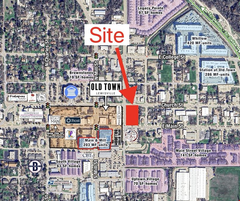 200 & 208 E Church St & 209 E Main
