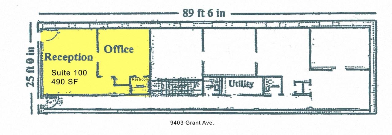 First Floor Office Space