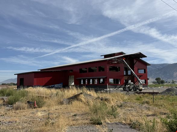 New 11,000 SF Industrial Building Under Construction | 10 Acres with Existing Improvements